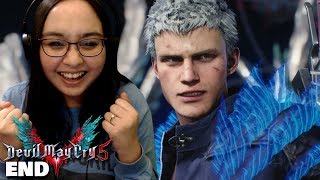 Neros Devil Trigger ENDING  Devil May Cry 5 Gameplay Part 10 [upl. by Eeramit]