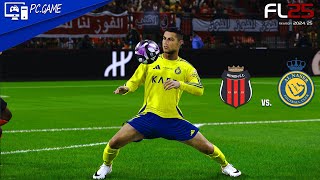 Ronaldo  Sadio Mane Best goal  Al Nassr Attack on Al Riyadh  PES2025  PC [upl. by Sacken]