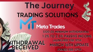 META TRADES CRYPTO PASSIVE INCOME PAYING PLATFORM ON MARCH 16 [upl. by Antonina]