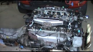 Jag XJS V12 engine weight and size and minor project update [upl. by Enoved]