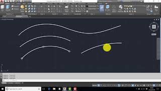 AutoCAD 2019  Drawing Curves With Polylines [upl. by Tremayne]