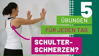 Schluss mit SchulterSchmerzen  Die besten Übungen für jeden Tag [upl. by Siuraj]