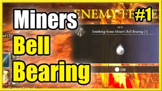 How to get Smithing Stones Miners Bell Bearing 1 in Elden Ring Infinite Smithing Stones 1 amp 2 [upl. by Lozar]