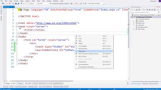 Lesson 27 What is Hidden Fields in ASPNET URDUHINDI [upl. by Besse]