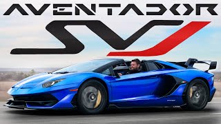 800000 INSANITY Lamborghini Aventador SVJ Roadster Review [upl. by Elyr]