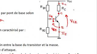 Exercice corrigé sur le transistor NPN avec le modèle de Thévenin en régime linéaire [upl. by Hawger]