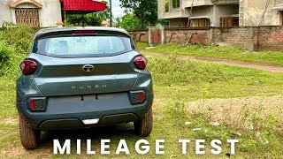 Tata Punch  New Model  2024  Mileage Test  City [upl. by Assirem]