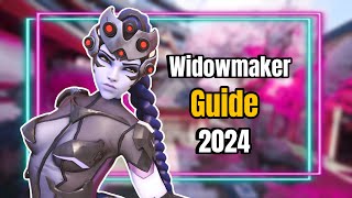 WIDOWMAKER GUIDE 2024  Overwatch 2 [upl. by Aronos]