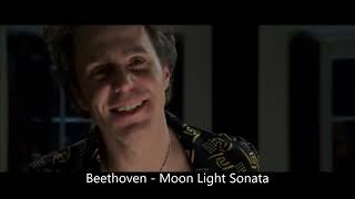 Confessions Of A Dangerous Mind  No Love Scene  Beethoven  Moonlight Sonata [upl. by Parrnell]