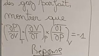 thermophysique équation des gazparfaitPVnRT [upl. by Ihana]