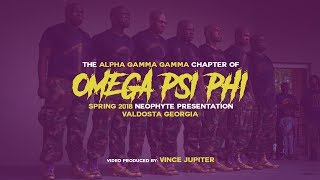 Omega Psi Phi Probate  Spring 18 AΓΓ Chapter Valdosta GA [upl. by Peppel]