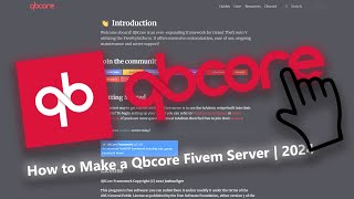 How to Make A QBCore Server 2024 [upl. by Maiah552]