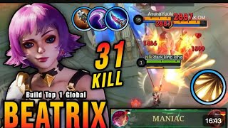 Beatrix best sniper montage mlbb [upl. by Itoc]