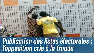 LES ACCUSATIONS FARFELUES DE FRAUDES SUR LA LISTE ELECTORALE EN COTE DIVOIRE [upl. by Fulbright675]