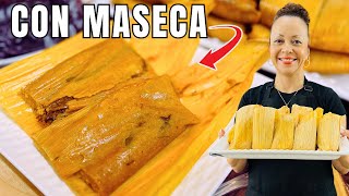 TAMALES ROJO de RES SONORENSES con Masa de Maseca [upl. by Nee]