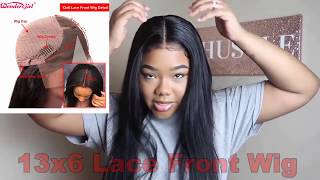 13x4 straight lace front wig and 13x6 lace front wig [upl. by Drapehs]