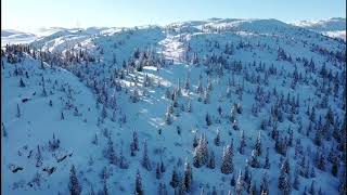 Høgevarde Fjellpark bakside  Sjåheim [upl. by Shaffert]