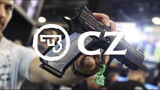 CZ GUNS AT SHOT SHOW 2024 [upl. by Esirec]