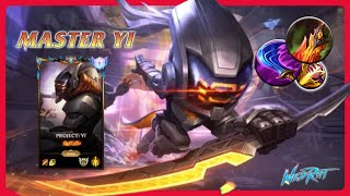 Wild Rift MASTER YI  TOP 1 PROJECT Master Yi S13 Ranked Gameplay  Build [upl. by Anohsal]