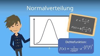 Normalverteilung  Gaußverteilung  Stochastik einfach erklärt mit Rechenbeispiel [upl. by Yajiv]