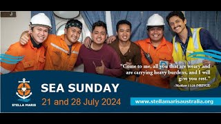 Seafarers Sunday 5 pm Mass [upl. by Ib849]