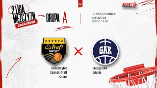 Uniwersytet Gdański Trefl Sopot  Energa GAK Gdynia 2 LM [upl. by Dahcir]