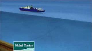 Global Marine Systems  Subsea Cable Installation Animation [upl. by Ilah]