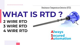 What is RTD 2 Wire RTD 3 Wire RTD 4 Wire RTD pt100 [upl. by O'Driscoll]