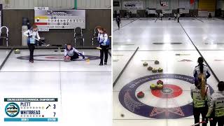 2024 Curling Alberta U20 Womens Provincial Championships  Draw 4  Plett vs Whitbread [upl. by Eseekram]