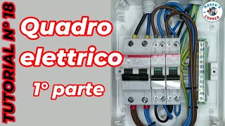 Come realizzare un piccolo quadro elettrico Nuovi video sui quadri elettrici in descrizione [upl. by Aenat]