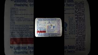 Aceclofenac  paracetamol and Trypsin  Chymotrypsin Tablets Uses in Hindi [upl. by Yaeger276]