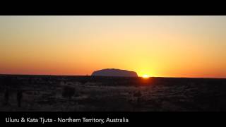 Uluru amp Kata Tjuta Sunrise Sunset Stars [upl. by Okeim]