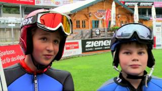 Nachwuchstraining des Skiclubs Oberstdorf [upl. by Naed]