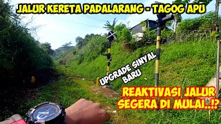 UPGRADE SINYAL BARU❗️Apakah Jalur Kereta Padalarang Cipatat Segera di Reaktivasi ⁉️ [upl. by Corell]