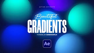 Make Anything Cinematic With Gradients in After Effects [upl. by Burkle]