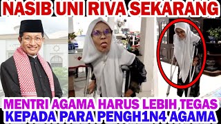 GEMPAR USAI H1NA YESUS BEGINI NASIB UNI RIVA 😱MENTERI AGAMA HARUS TEGAS reactiontiktok [upl. by Reyam]