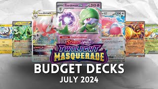 The Best Budget Pokemon TCG Decks in 2024 [upl. by Llien]