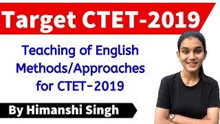 English Pedagogy  MethodsApproaches Revision for CTET UPTET HTET REET DSSSB KVS 2020 [upl. by Deeyn398]