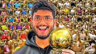 100 Ballon d’Or Packs FC MOBILE [upl. by Eelirem]