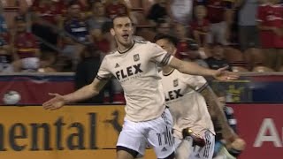 GARETH BALE SCORES A WORLDCLASS GOAL AGAINST REAL SALT LAKE [upl. by Einohpets]