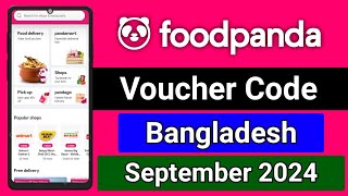 Foodpanda Bangladesh voucher code in September 2024  Foodpanda voucher code [upl. by Manda]