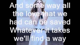 Celine Dion  To Love you More  Lyrics and Pics [upl. by Edia]