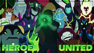 Ben 10 Heroes United Tüm Uzaylı Dönüşümleri  Ben 10 Heroes United Dönüşümleri [upl. by Natsirc804]