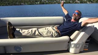 2014 Princecraft Vectra 23 Pontoon Boat Boat Review  Performance Test [upl. by Nedla]