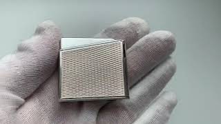 MARUMAN HALLEY DL15 Silver plate Lighter [upl. by Lissak]