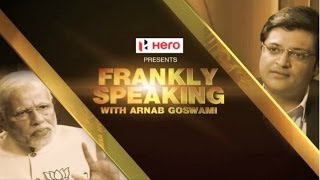 Frankly Speaking with Narendra Modi  Full Interview [upl. by Aeriell]