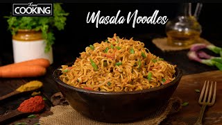 Masala Noodles in Under 15 Minutes  Veg Noodle Recipe  Delicious Indian Style Noodles [upl. by Socrates]