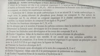 Les acides carboxylique et leurs dérivés Exercice corrigé bac2 [upl. by Suertemed634]