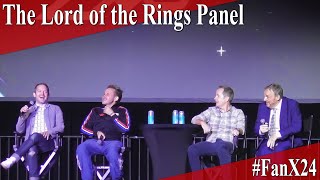 Lord of the Rings Panel  Elijah Wood Dominic Monaghan Billy Boyd John RhysDavies  FanX 2024 [upl. by Schroer198]