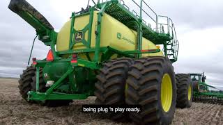 John Deere C650 Air Cart Overview [upl. by Sokem788]